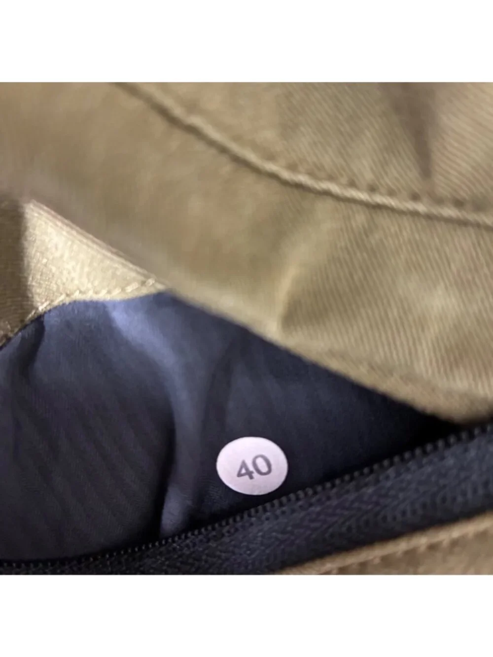 Lululemon Men’s Commission Pants Olive Green Warpstreme 5-Pocket  Sz 40 Athleisu